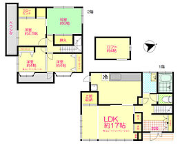 八王子市丹木町貸戸建  ｜ 東京都八王子市丹木町２丁目146-3（賃貸一戸建3LDK・--・89.24㎡） その2