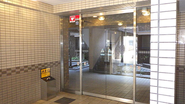 エントランス ライオンズマンション富士森公園 1階/１階