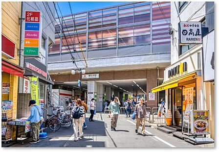 4つの商店街まで約500m