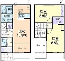 Galassia（ガラッシア） 105 ｜ 茨城県下妻市下木戸（賃貸アパート2LDK・2階・62.10㎡） その2