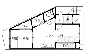 京都府京都市右京区西京極西川町（賃貸アパート1LDK・1階・28.00㎡） その2