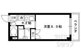 京都府京都市右京区西院下花田町（賃貸マンション1K・5階・20.00㎡） その2