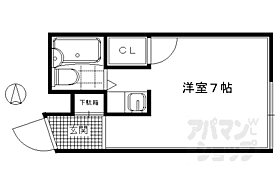 京都府京都市左京区吉田神楽岡町（賃貸マンション1K・1階・23.41㎡） その2