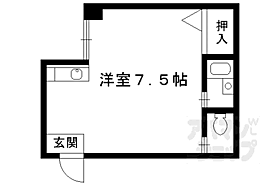 京都府京都市左京区下鴨高木町（賃貸マンション1R・4階・20.00㎡） その2