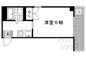 京都府京都市左京区一乗寺築田町（賃貸アパート1K・1階・16.19㎡） その2