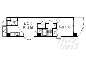 京都府京都市左京区田中大堰町（賃貸マンション1LDK・1階・43.08㎡） その2