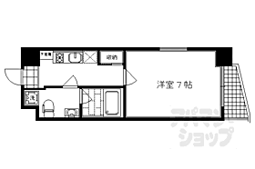 クレストコート二条城北 301 ｜ 京都府京都市上京区日暮通丸太町上ル南伊勢屋町（賃貸マンション1K・3階・24.00㎡） その2