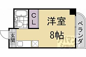 京都府京都市左京区下鴨高木町（賃貸マンション1K・3階・22.68㎡） その2