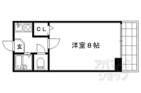 ジーサード林 207 ｜ 京都府京都市中京区猪熊通蛸薬師下ル下瓦町（賃貸マンション1K・2階・28.00㎡） その2