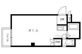 京都府京都市左京区下鴨高木町（賃貸マンション1R・4階・19.85㎡） その2