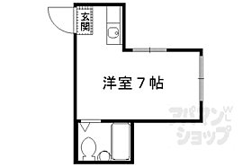 リザハウス E ｜ 京都府京都市中京区岩上通蛸薬師下る宮本町（賃貸マンション1R・3階・17.00㎡） その2