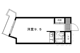 京都府京都市左京区田中南西浦町（賃貸マンション1R・1階・20.00㎡） その2