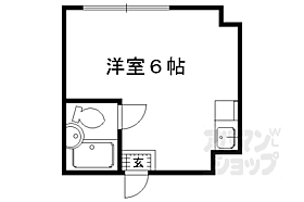 京都府京都市左京区東丸太町（賃貸マンション1R・4階・13.00㎡） その2