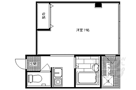 グラヴィ西大路 301 ｜ 京都府京都市中京区西ノ京東中合町（賃貸マンション1K・3階・20.00㎡） その2