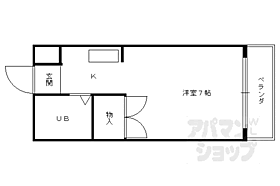 シティハイツ三条 414 ｜ 京都府京都市中京区壬生朱雀町（賃貸マンション1R・4階・18.00㎡） その2