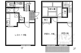 京都府京都市左京区下鴨中川原町（賃貸アパート3LDK・1階・81.84㎡） その2