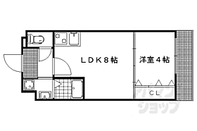 京都府京都市左京区一乗寺梅ノ木町（賃貸マンション1DK・2階・29.40㎡） その2