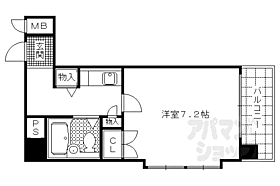 ＤＥＴＯＭ－1今出川通 601 ｜ 京都府京都市上京区般舟院前町（賃貸マンション1K・6階・22.44㎡） その2