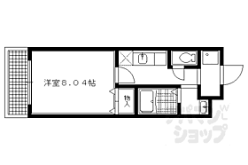 京都府京都市左京区上高野畑ケ田町（賃貸アパート1K・2階・27.12㎡） その2