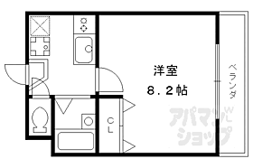 京都府京都市東山区鐘鋳町（賃貸マンション1K・4階・22.22㎡） その2