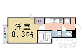 ＮＡＧＩ　ＫＹＯＴＯ　ＮＩＪＯ 802 ｜ 京都府京都市中京区聚楽廻南町（賃貸マンション1K・8階・26.12㎡） その2