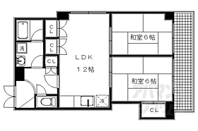 コートハウス 301 ｜ 京都府京都市上京区大宮通下立売下ル菱屋町（賃貸マンション2LDK・3階・40.58㎡） その2