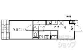 グレース西ノ京 103 ｜ 京都府京都市中京区西ノ京南原町（賃貸マンション1LDK・1階・36.92㎡） その2