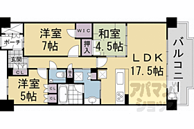 京都府京都市左京区聖護院西町（賃貸マンション3LDK・3階・77.51㎡） その2