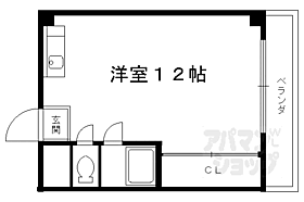 京都府京都市右京区山ノ内宮前町（賃貸マンション1R・4階・25.00㎡） その2