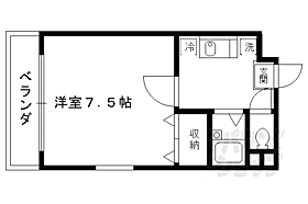 京都府京都市東山区慈法院庵町（賃貸マンション1K・3階・23.36㎡） その2