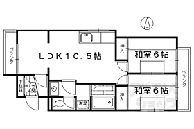 京都府京都市南区八条内田町（賃貸マンション2LDK・1階・56.25㎡） その2