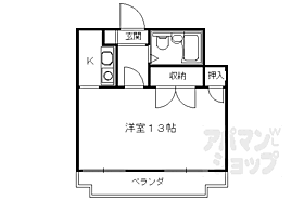 京都府京都市右京区梅ケ畑向ノ地町（賃貸マンション1K・2階・35.00㎡） その1