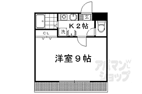 京都府京都市左京区吉田泉殿町（賃貸マンション1K・3階・23.00㎡） その2