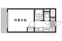 サムティ上堀川 1Kの間取図画像