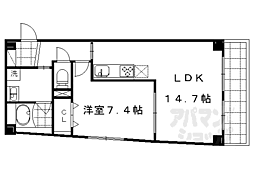 コモダカーサエンマ 1LDKの間取図画像