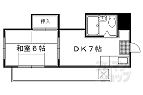 ミウラハイツ 201 ｜ 京都府京都市下京区黒門通五条上ル柿本町（賃貸アパート1DK・2階・25.00㎡） その2