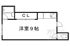 河原畑Ｋハイツ 101 ｜ 京都府京都市北区平野東柳町（賃貸アパート1R・1階・25.00㎡） その2