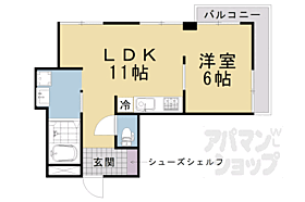 京都府京都市東山区古門前通大和大路東入3丁目古西町（賃貸マンション1LDK・6階・41.30㎡） その2