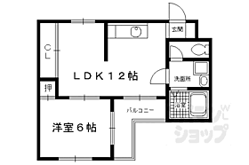 京都府京都市右京区西院西今田町（賃貸マンション1LDK・1階・41.96㎡） その2