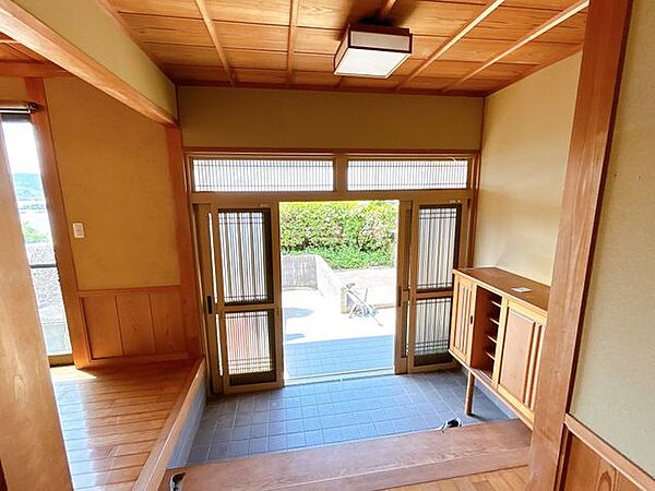 玄関を拡大表示