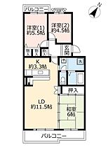 UR平城左京  ｜ 奈良県奈良市左京2丁目（賃貸マンション3LDK・5階・73.05㎡） その2