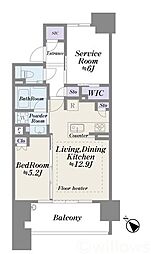 間取図画像 1SLDK