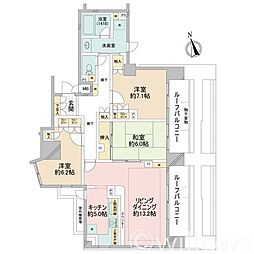 間取図画像 3LDK