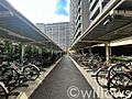駐輪場は立派な...