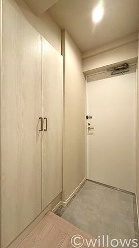 すっきりとした玄関で、気持ちの良い出発を!