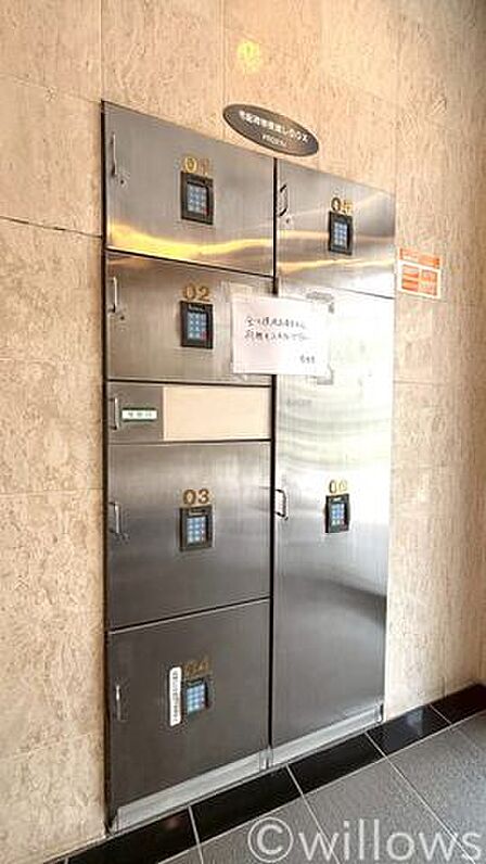 宅配ボックス。どんな宅配物でも安心!
