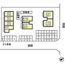 リビングタウン相楽　A棟 A203 ｜ 京都府木津川市梅美台1丁目3-1（賃貸アパート1LDK・2階・42.86㎡） その3