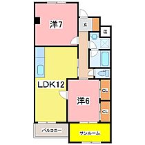 文京ハイム 402 ｜ 福井県福井市大宮 3丁目7-1（賃貸マンション2LDK・4階・67.38㎡） その2