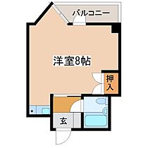 ドーム118 203 ｜ 福井県福井市大町 2丁目1118（賃貸マンション1R・2階・26.00㎡） その2