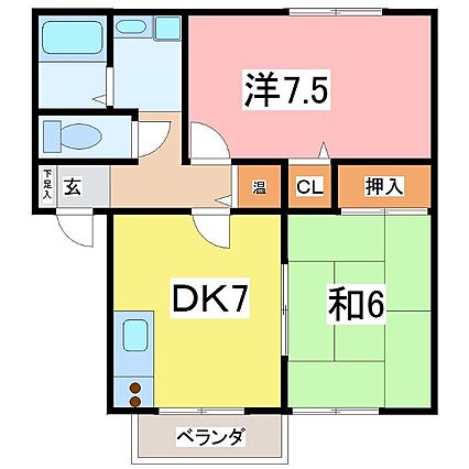 ラ・エームB_間取り_0